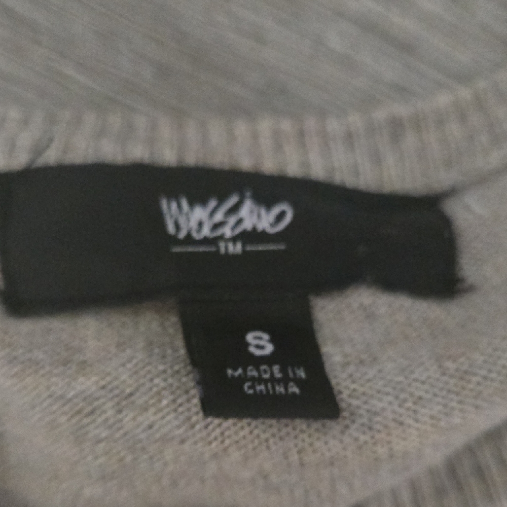 Mossimo Supply Co. Black and Tan Crew Neck Sweaters - Picture 3 of 7